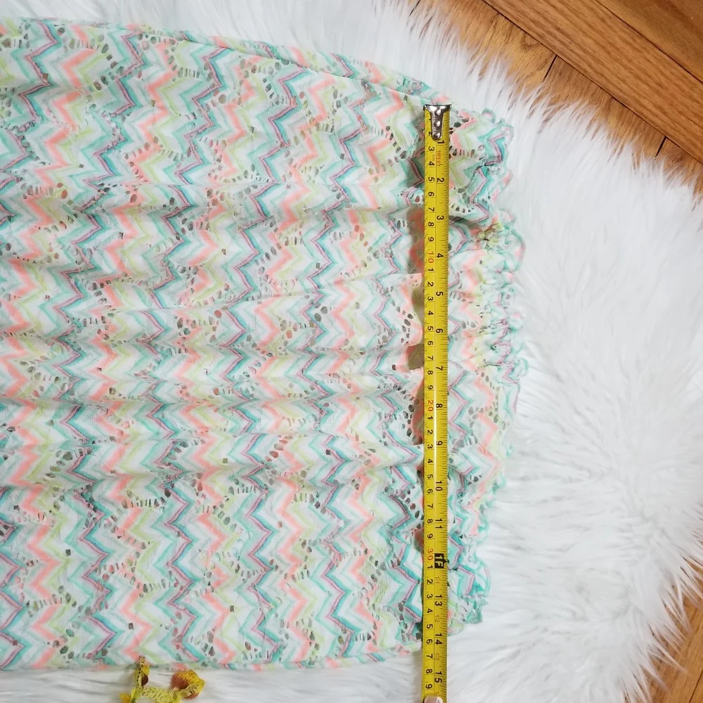 VICTORIA S' SECRET Multicolor Romper O Cover Swimsuit SIZE L/G.. - Picture 9 of 12